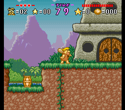 Flintstones, The - The Treasure of Sierra Madrock (Japan) In game screenshot